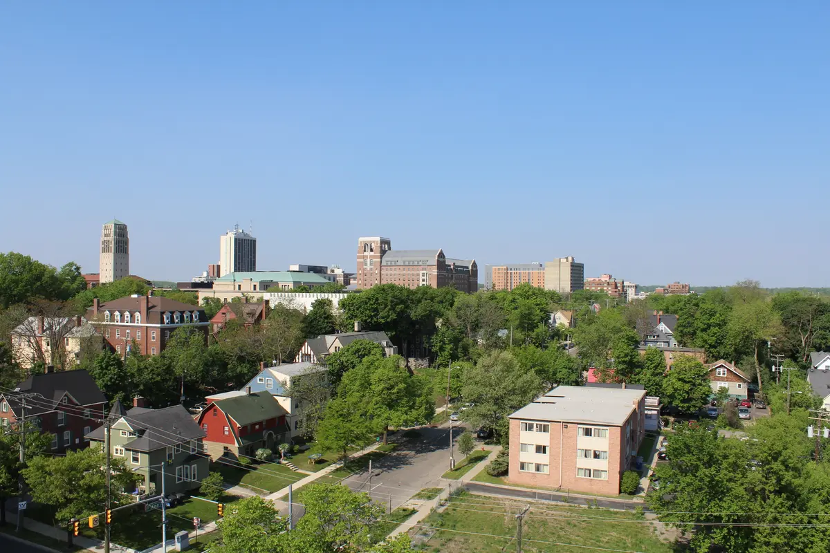 Ann Arbor, Michigan skyline